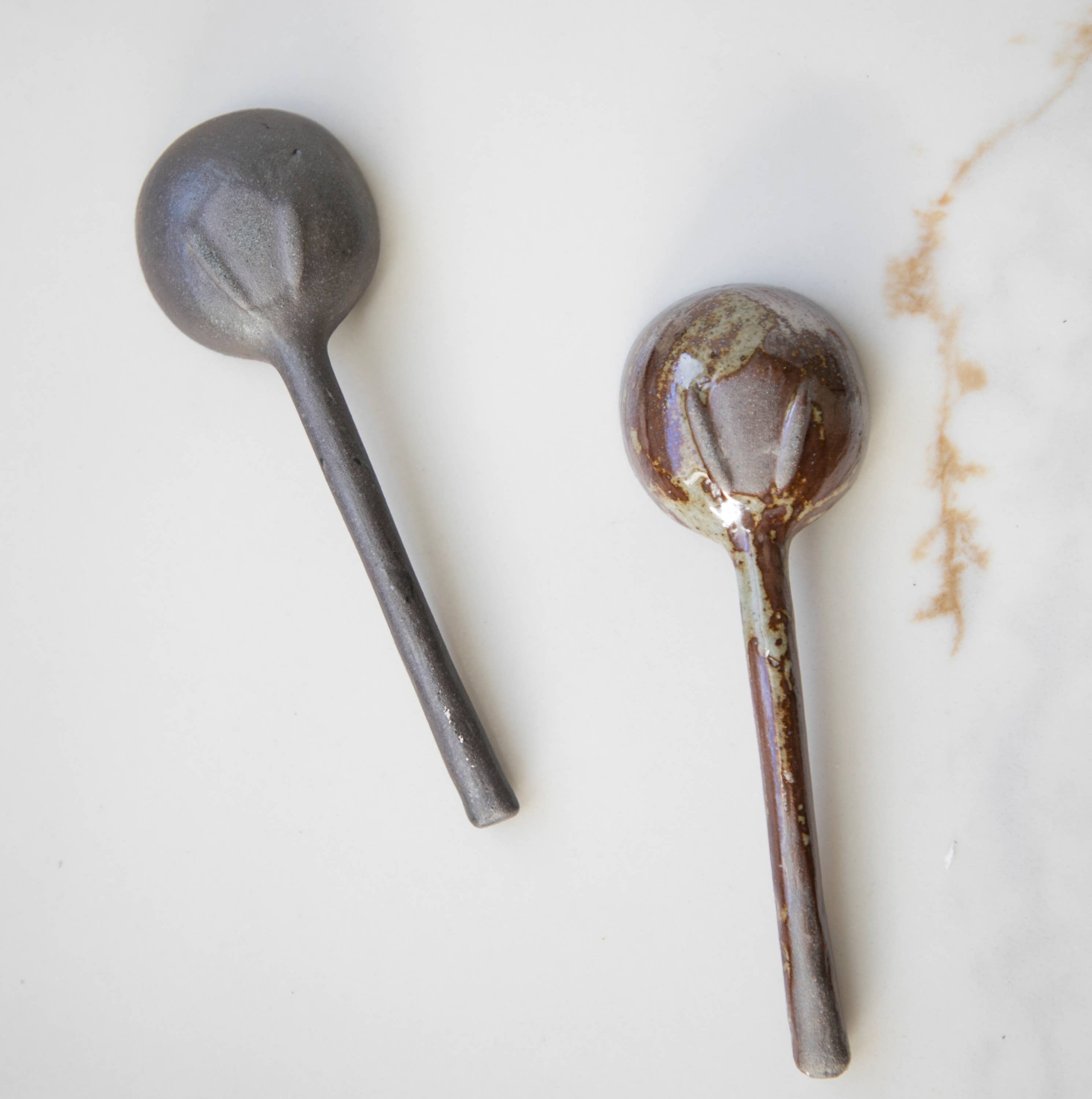 Dark Ceramic Spoons - Thumbnail 4