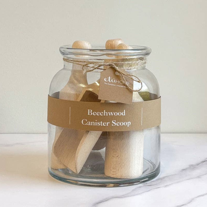 Euro Canister Scoop, Beechwood