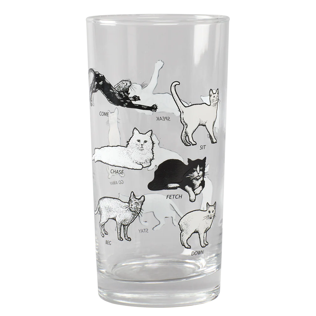 Cat Tricks - Highball Glass