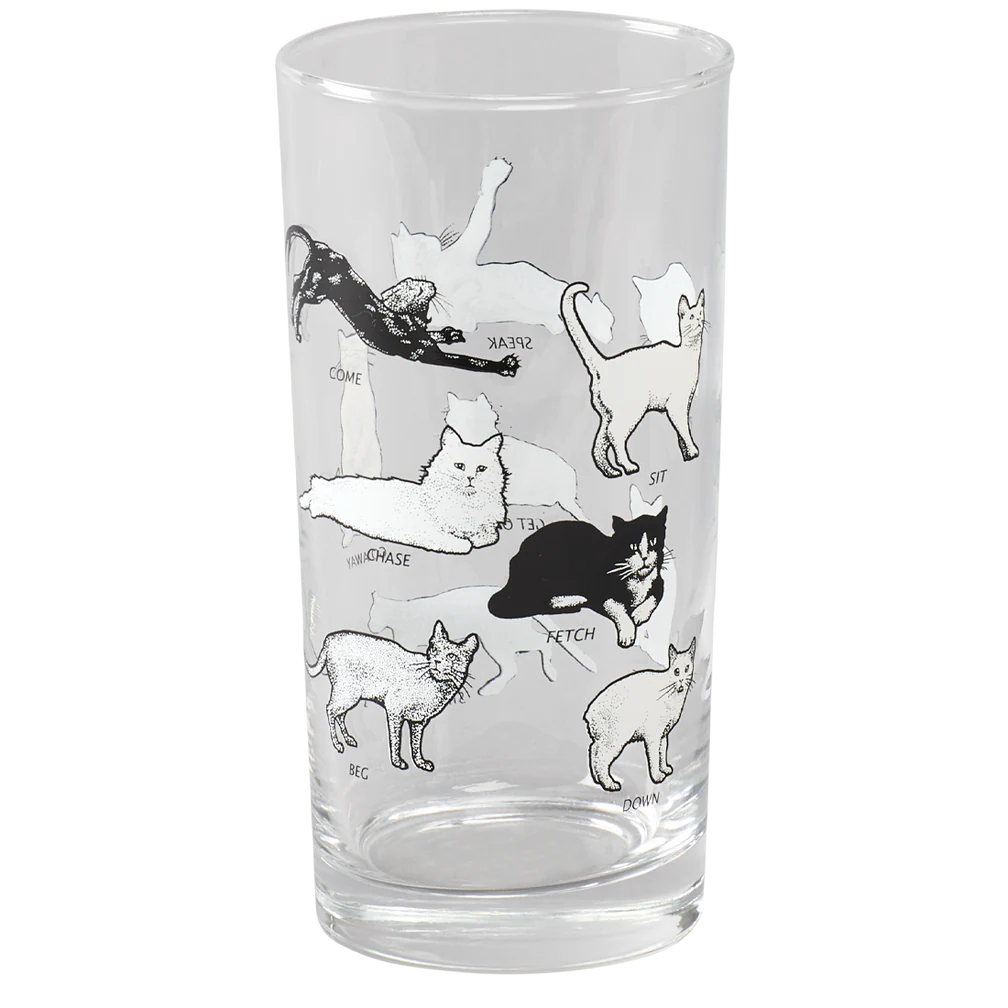 Cat Tricks - Highball Glass