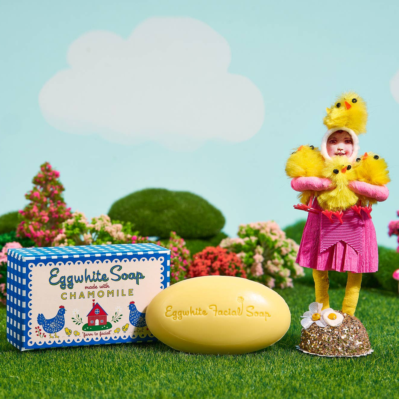 Eggwhite & Chamomile Facial Soap