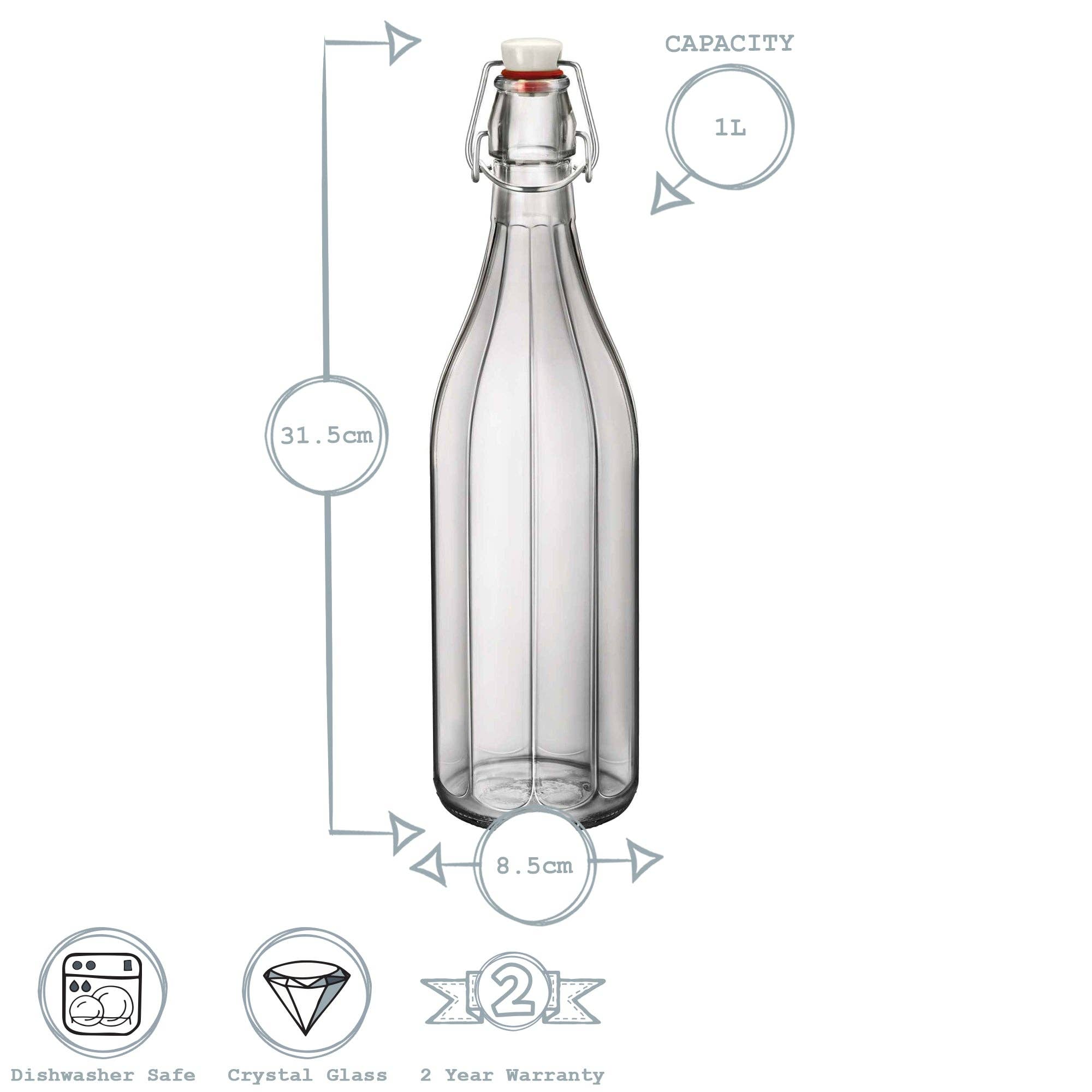 Glass Swing Top Bottle