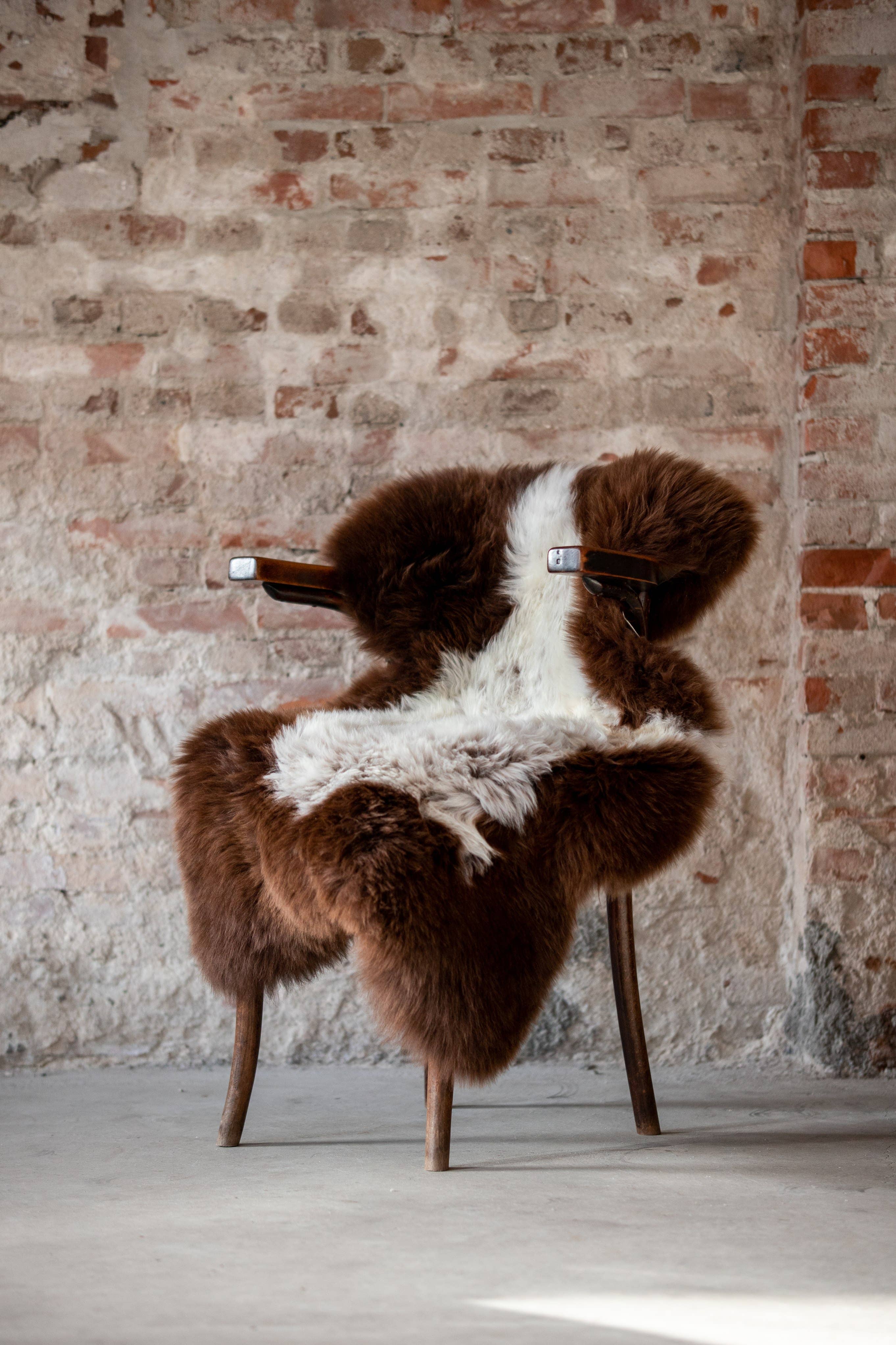 Texel sheepskin fur