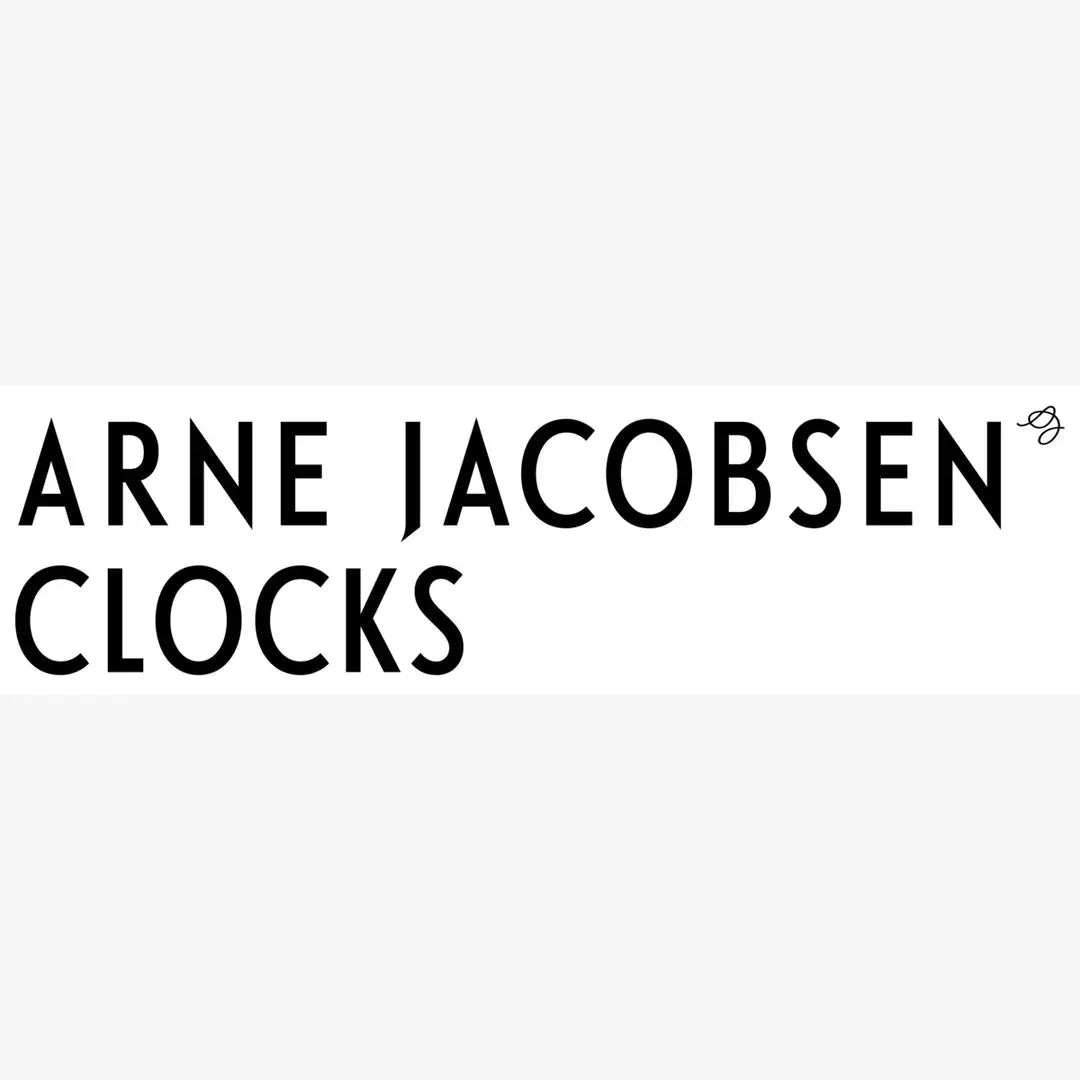 Arne Jacobsen - Station - 4.3" Dia. Table Clock w/ Alarm