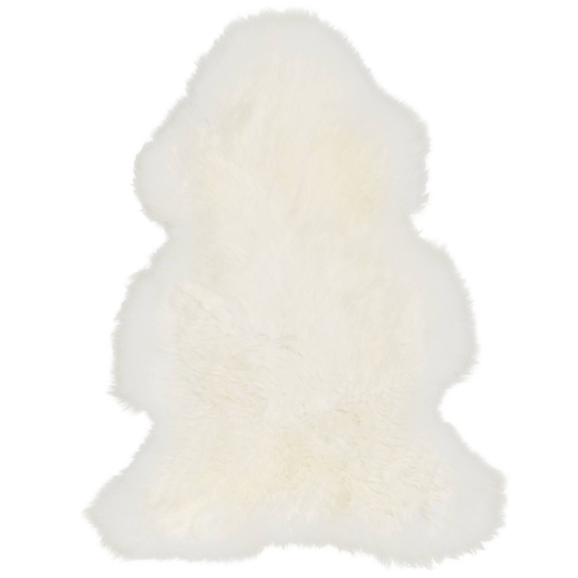 Texel sheepskin white