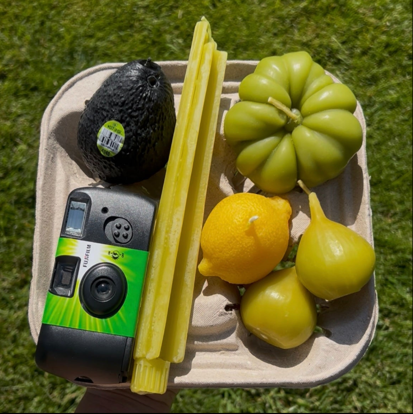 Green Fig Tealight Beeswax Candle