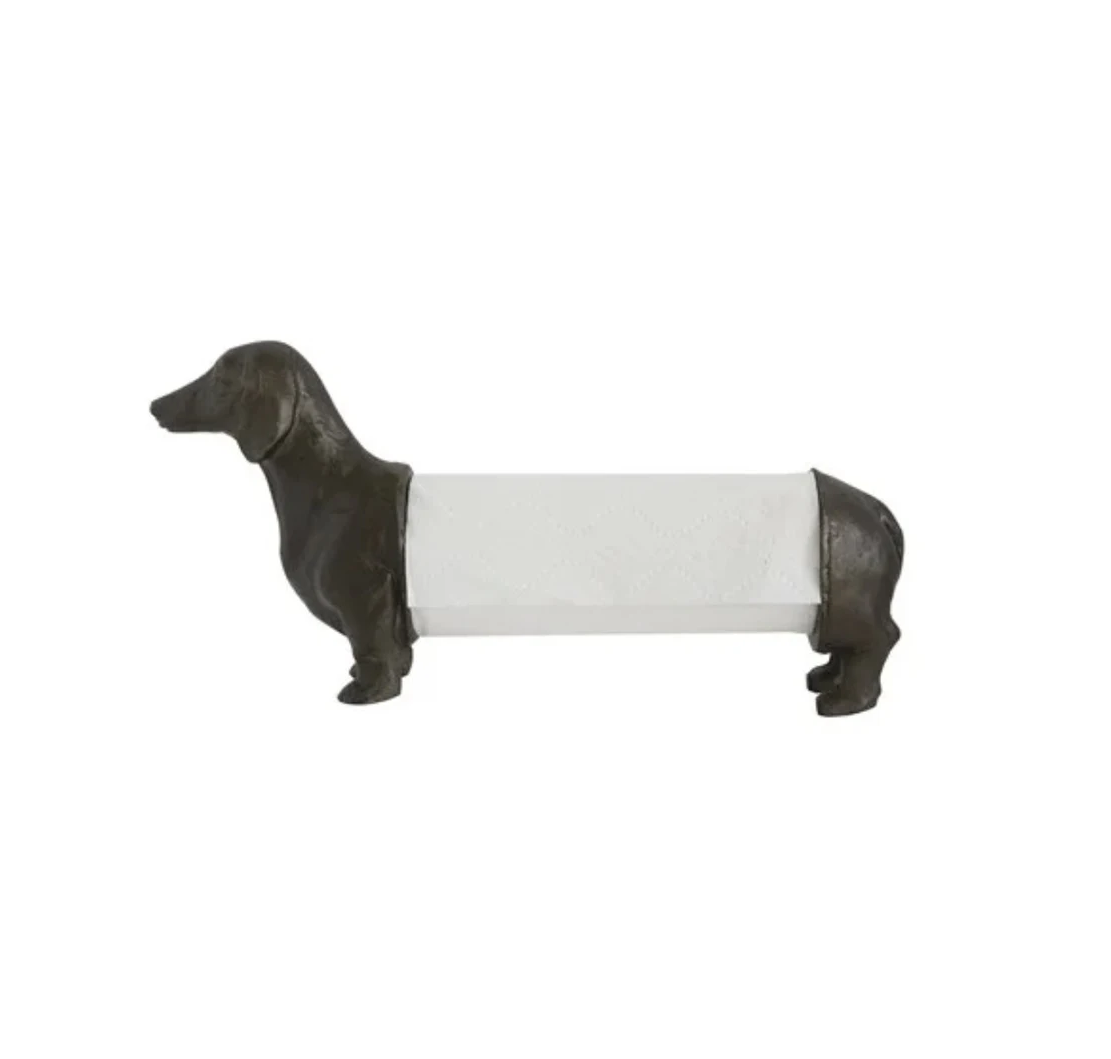 Dachshund Paper Towel Holder