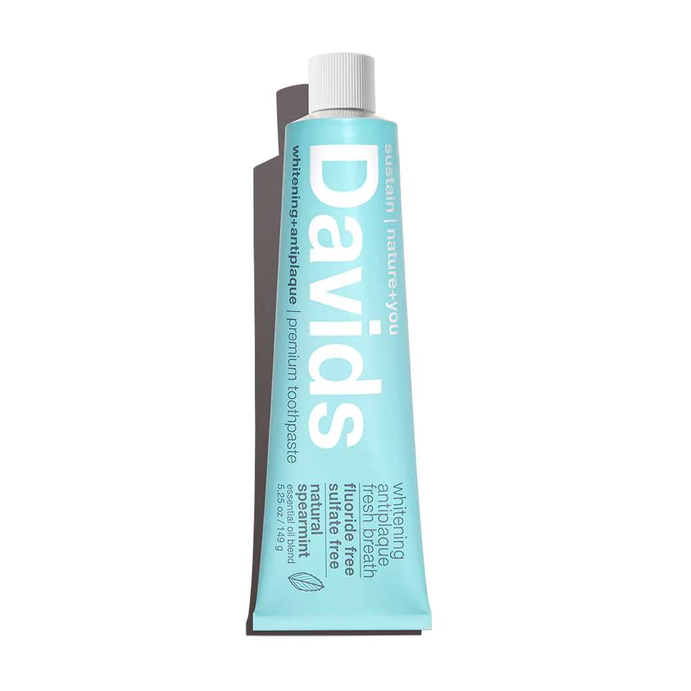 Davids Natural Toothpaste - Spearmint - 5.25 oz
