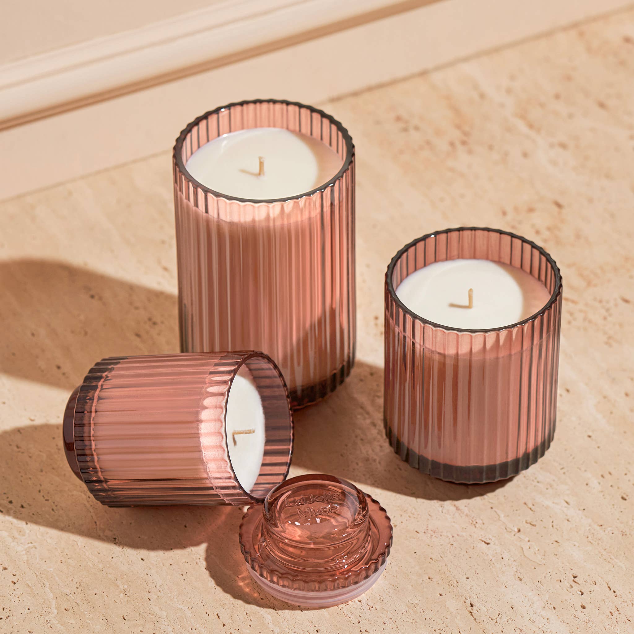 Scented Candle - Watermelon Mint Zest - 7oz | La Jolie Muse