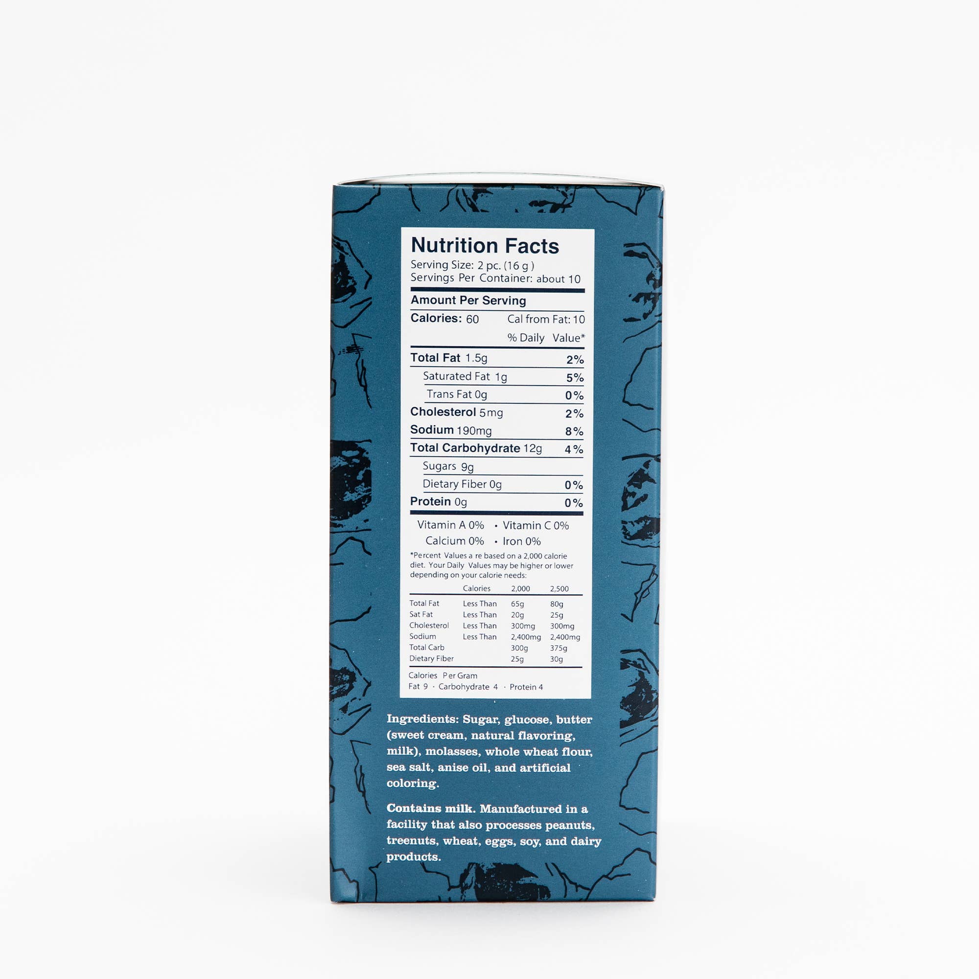 Salty Black Licorice - Pure Sea Salt Licorice Candy