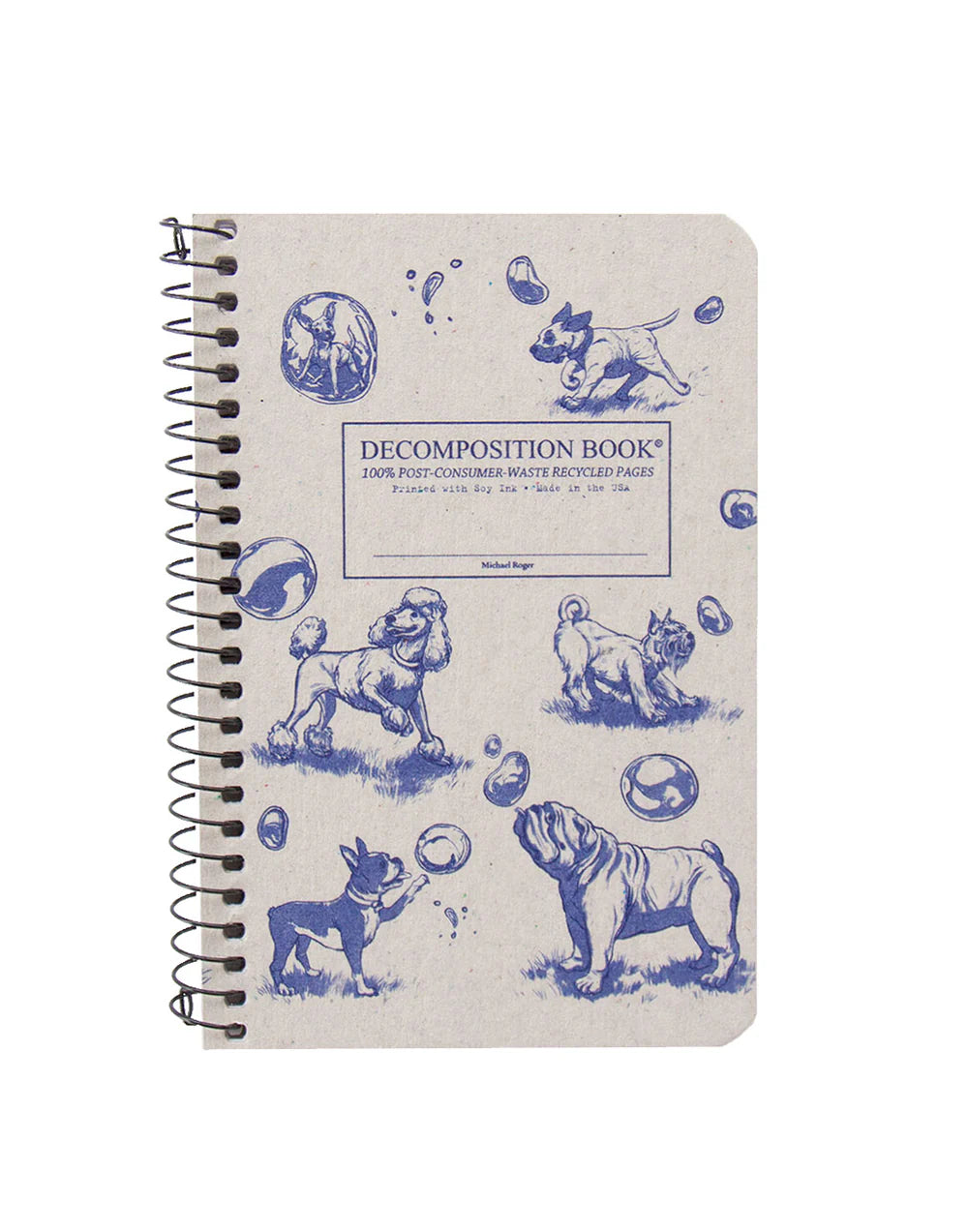 Decomposition Pocket Spiral Notebook