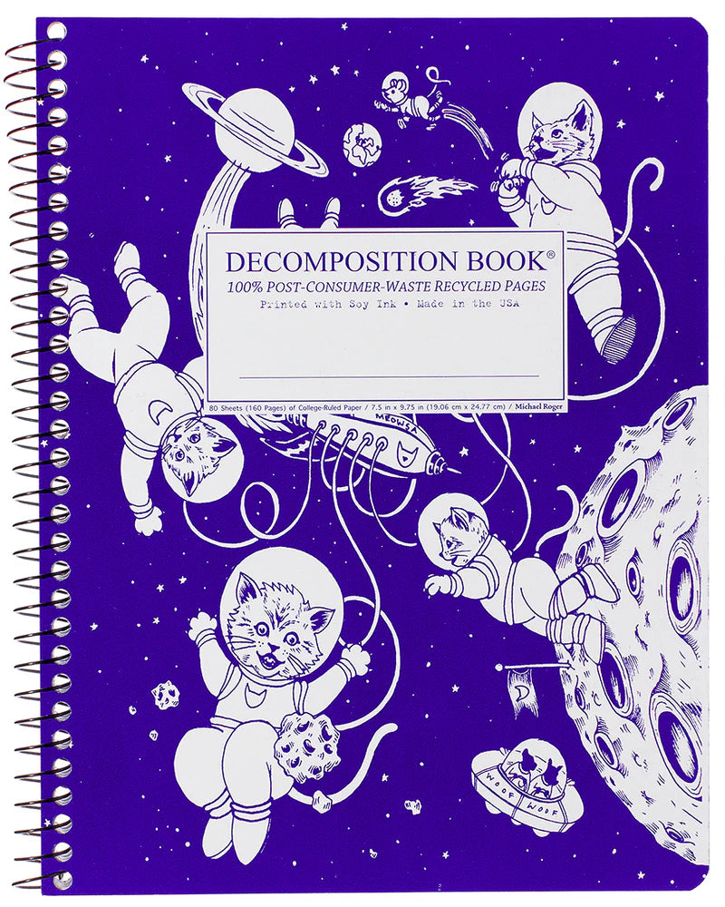 Decomposition Spiral Notebook