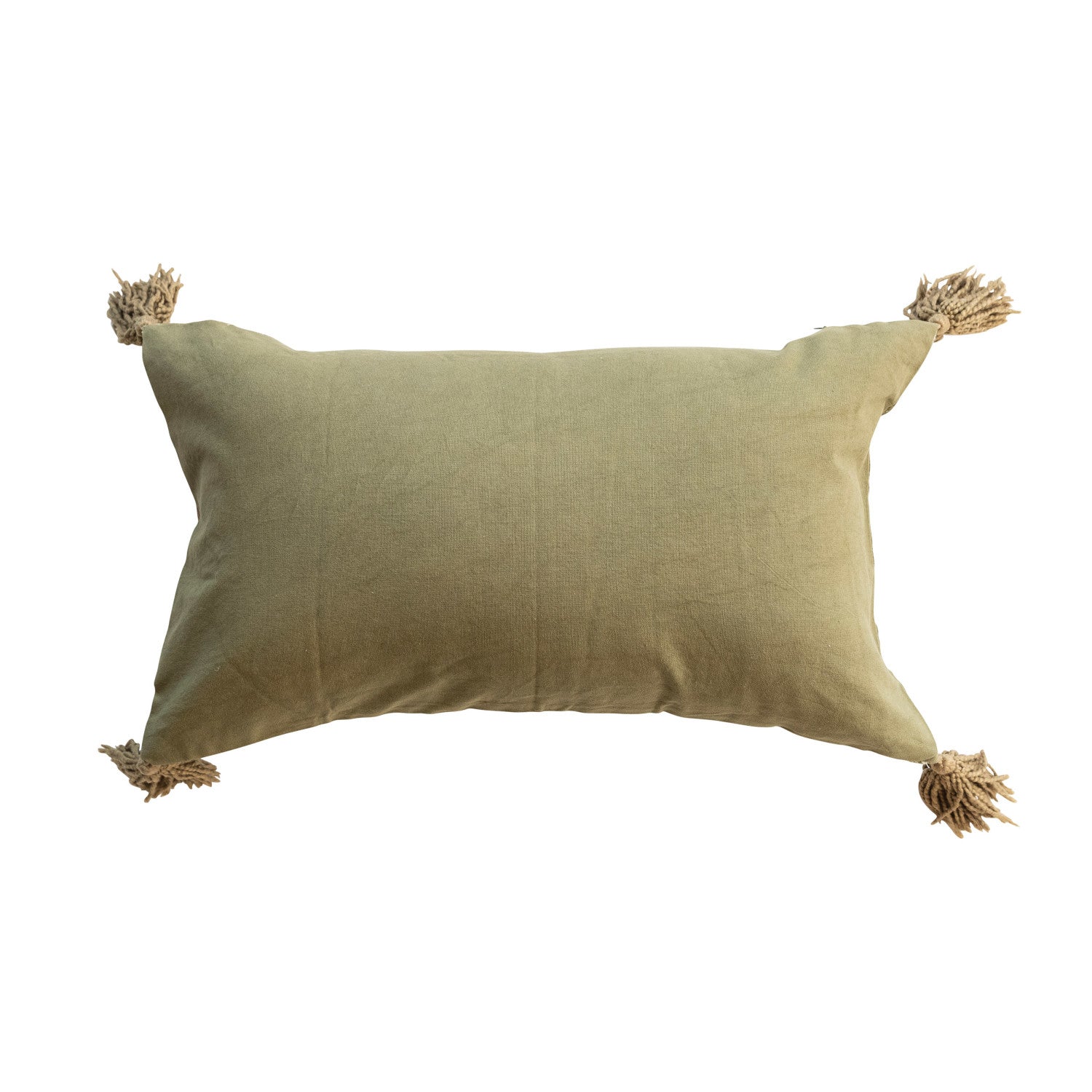 Cotton Velvet Printed Lumbar Pillow