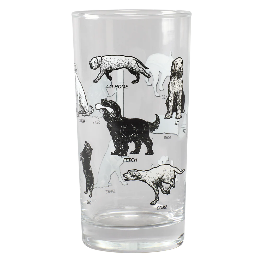 Dog Tricks - Highball Glass