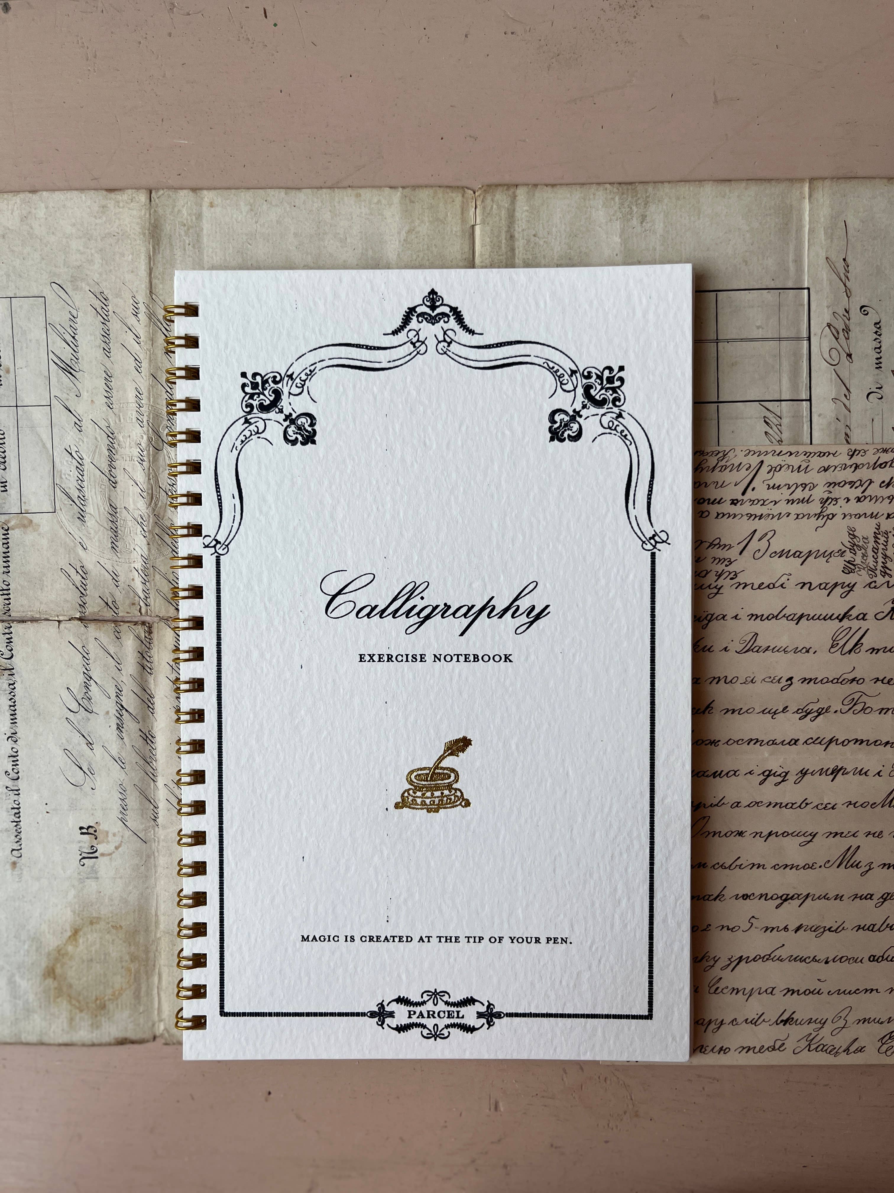 Parcel Calligraphy Notebook