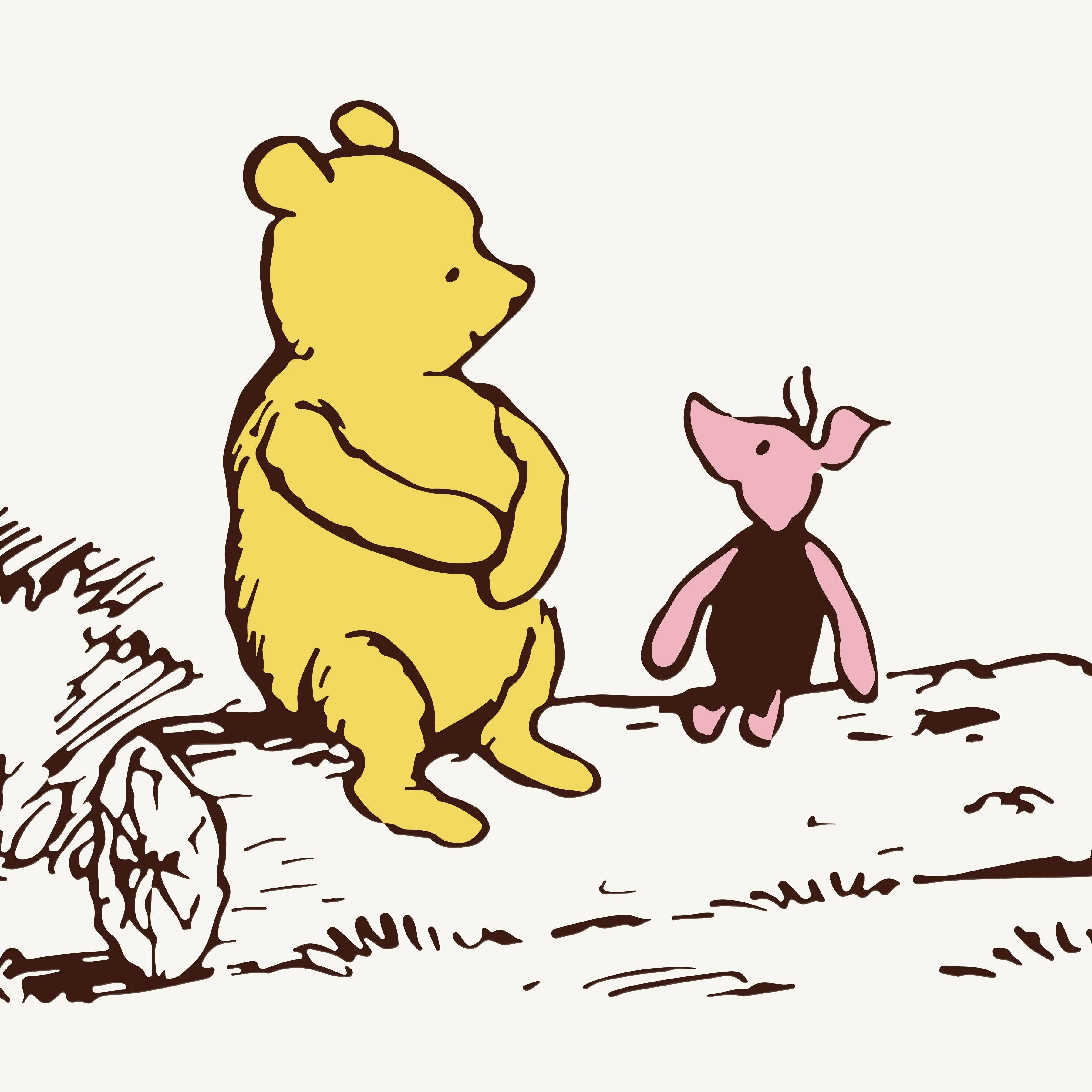 Pooh Love Greeting Card