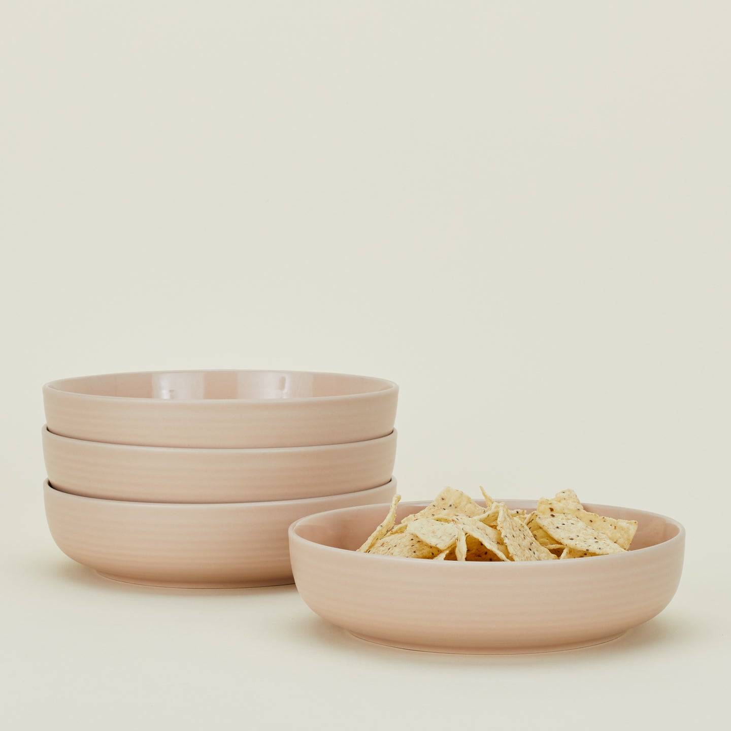 ESSENTIAL DINNERWARE - 16 PC SET, BLUSH