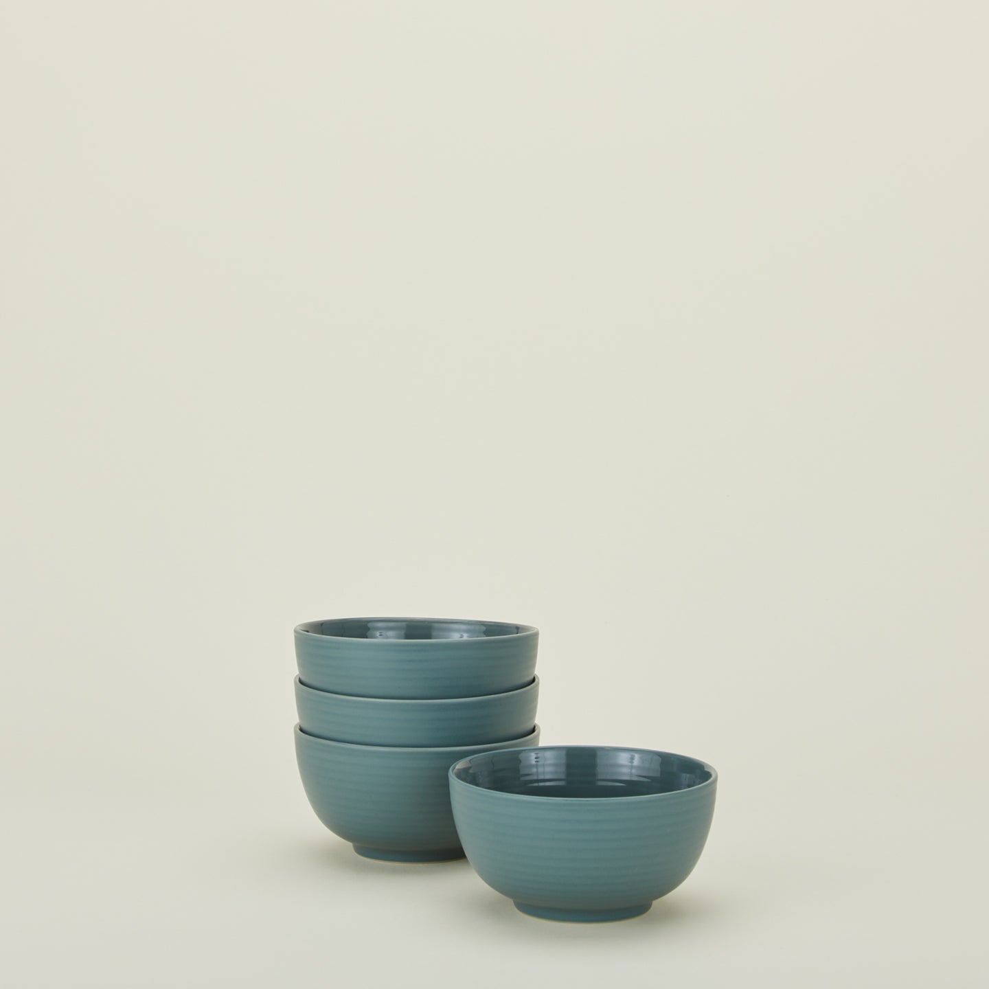 ESSENTIAL LARGE BOWL - SET OF 4, PEACOCK