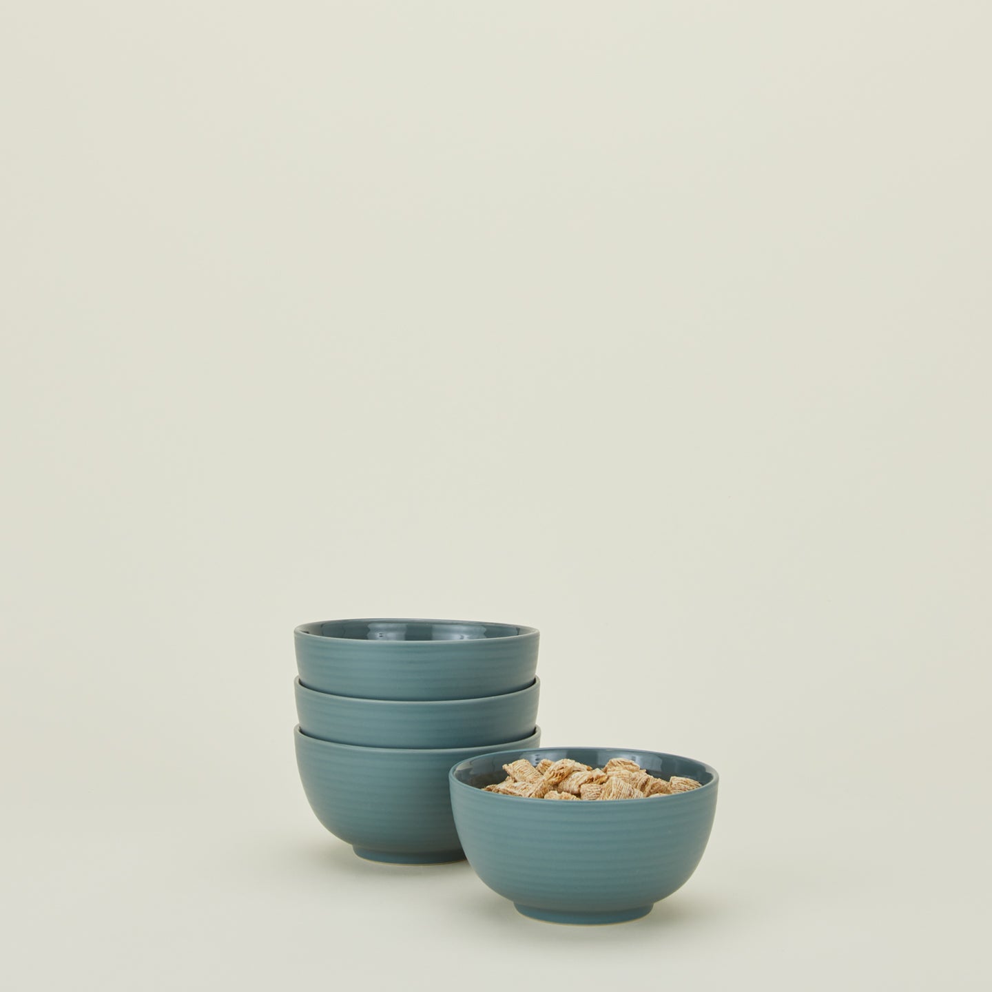 ESSENTIAL LARGE BOWL - SET OF 4, PEACOCK