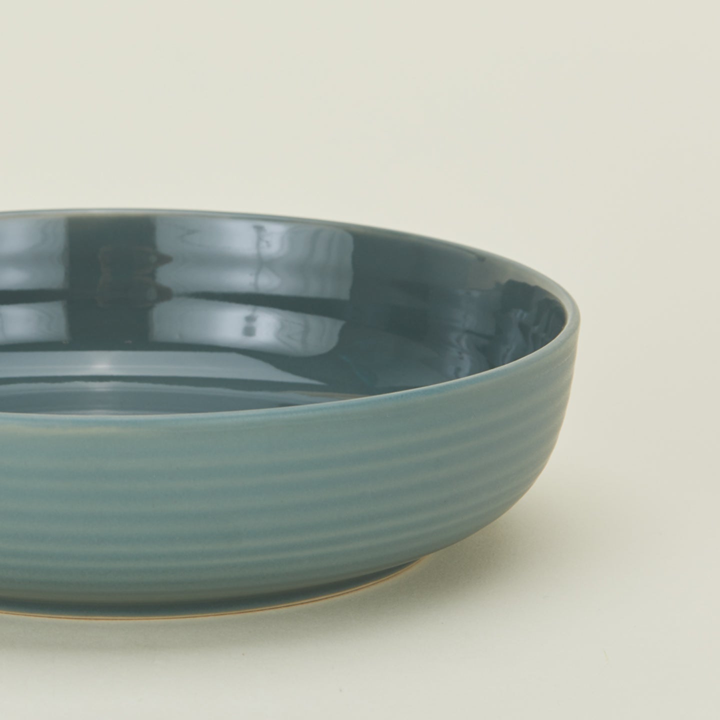 ESSENTIAL LOW BOWL - SET OF 4, PEACOCK