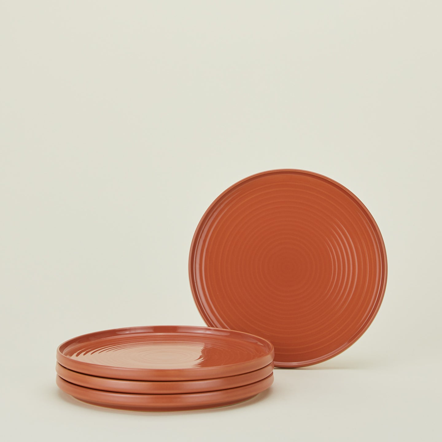 ESSENTIAL DINNER PLATE - SET OF 4, TERRACOTTA