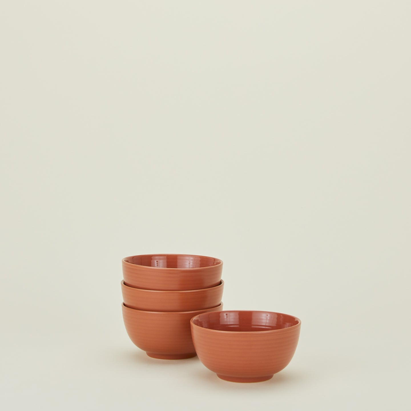 ESSENTIAL LARGE BOWL - SET OF 4, TERRACOTTA