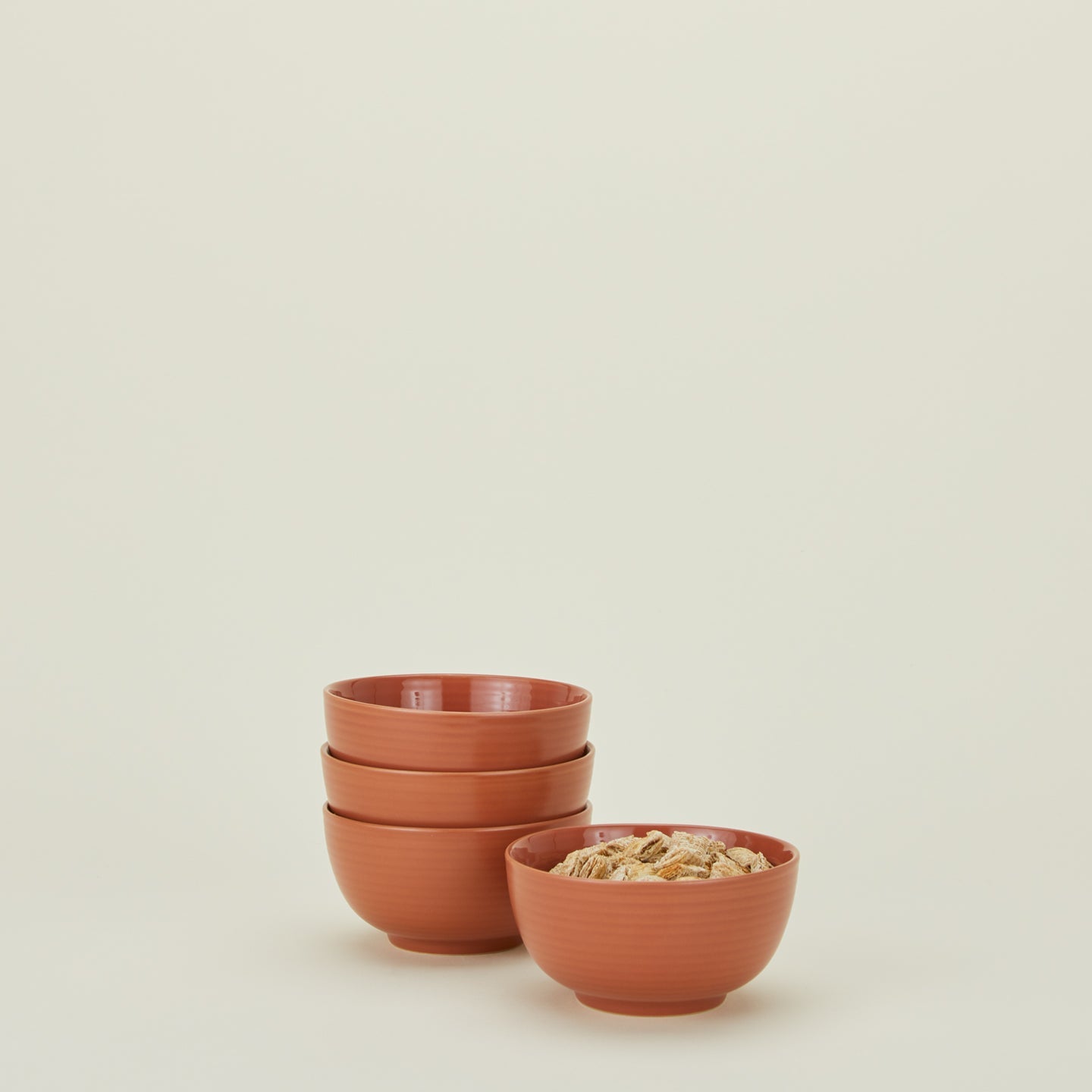 ESSENTIAL LARGE BOWL - SET OF 4, TERRACOTTA