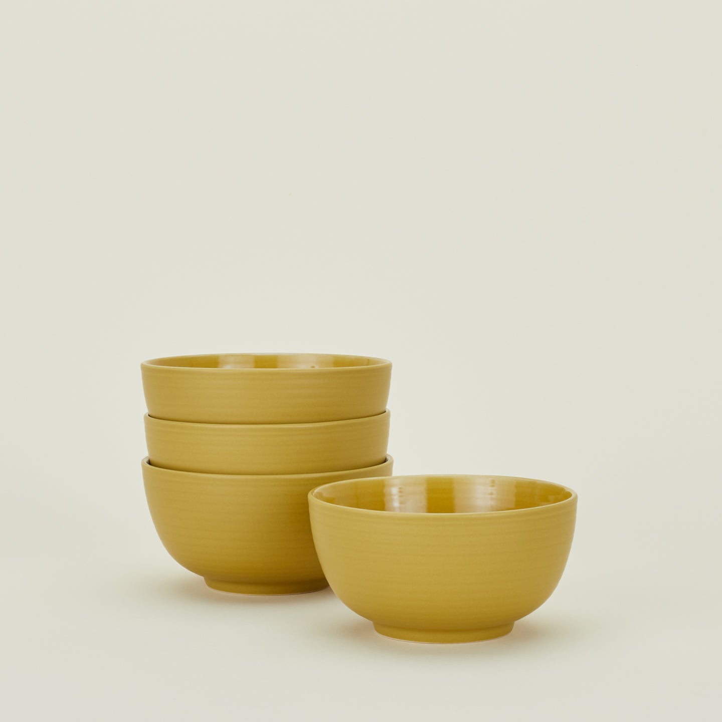 ESSENTIAL DINNERWARE - 16 PC SET, MUSTARD