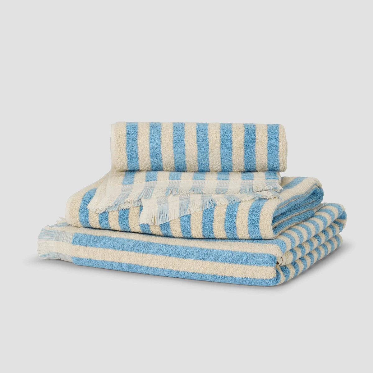 Pembroke Stripe Cotton Towels