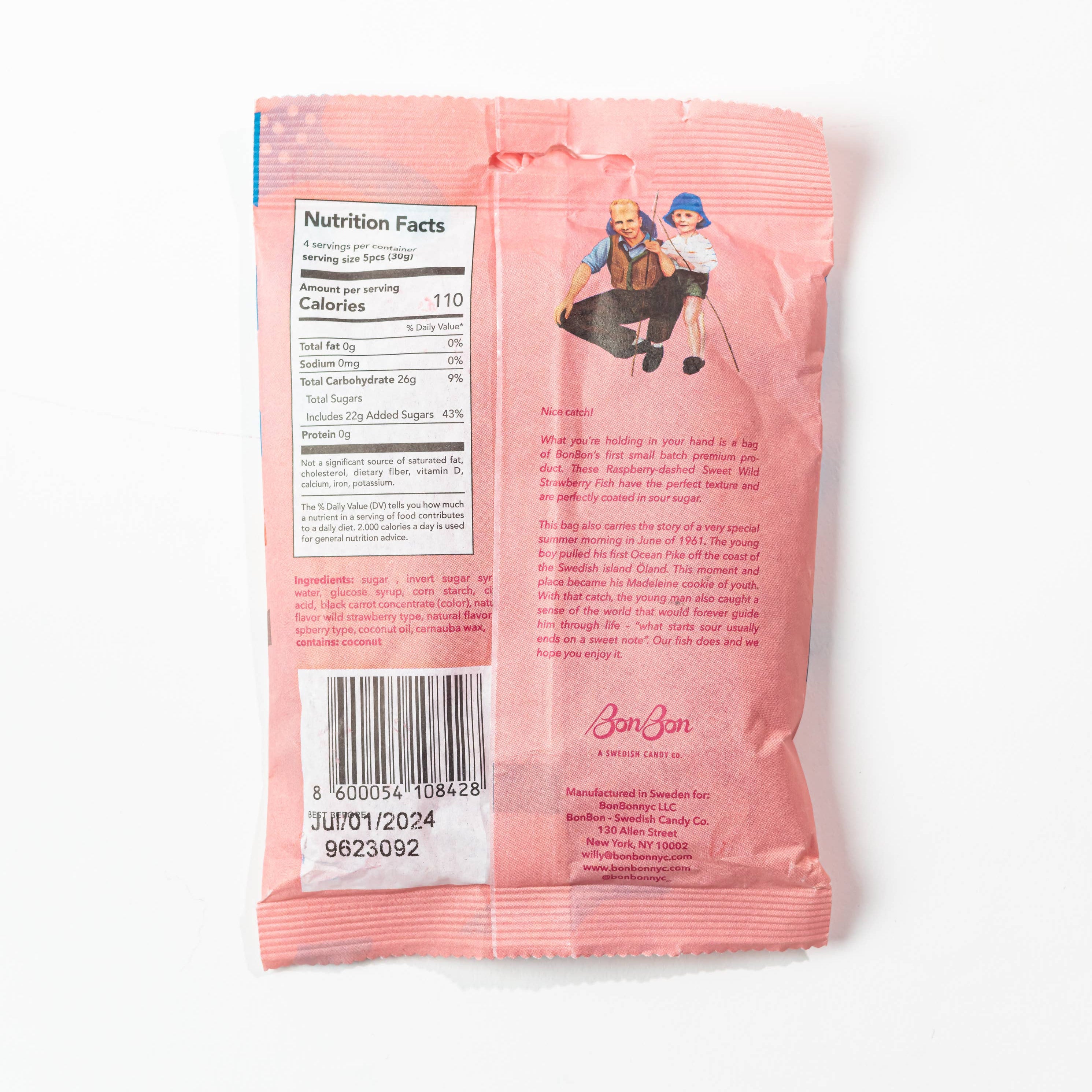 Sweet Wild Strawberry Fish - 5.2oz (150g)