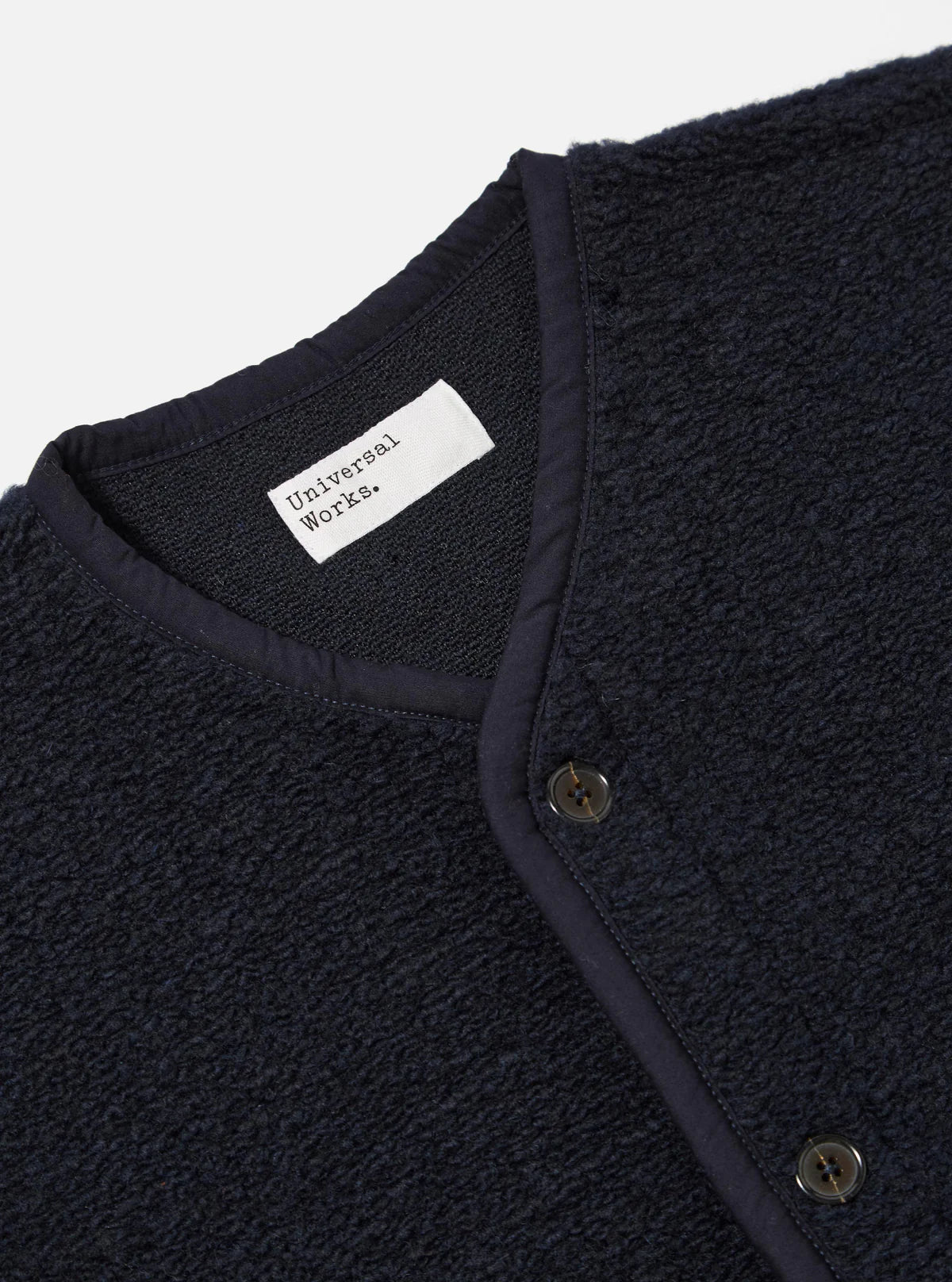 Universal Works Alvar Fleece Lancaster Gilet