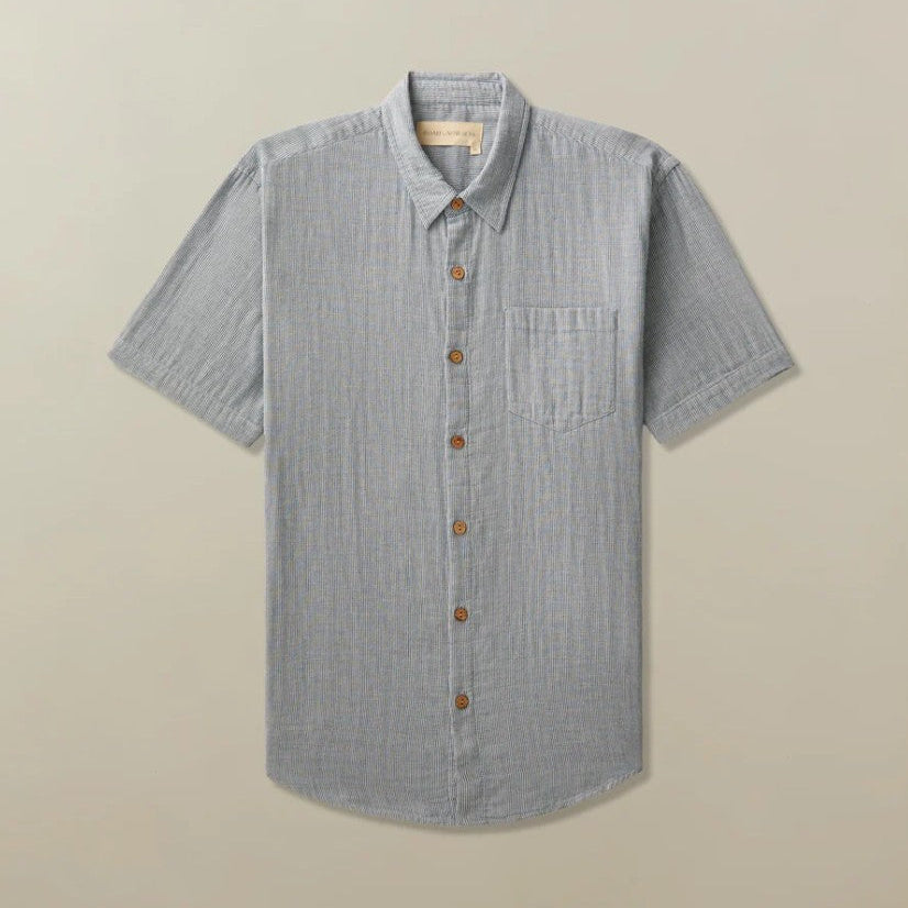 MEN'S HUDSON SHIRT IN DOUBLE COTTON GAUZE