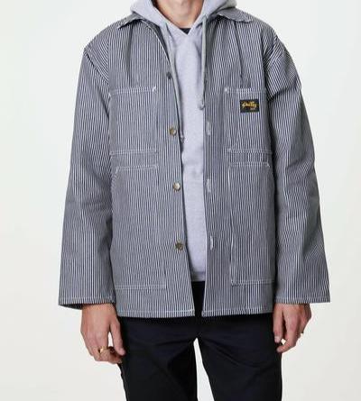 Shop Jacket - Hickory Stripe