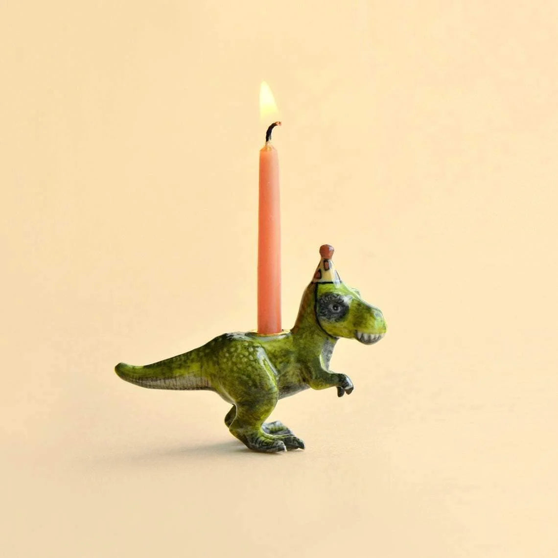 T-Rex Cake Topper Candle Holder