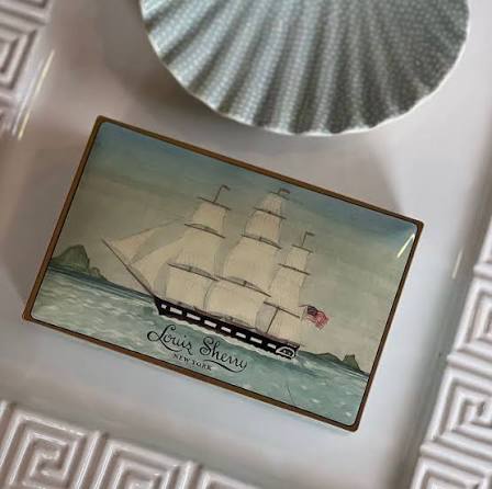 Louis Sherry 12pc Traditional Chocolate Truffles, Mary Maguire Ship Tin