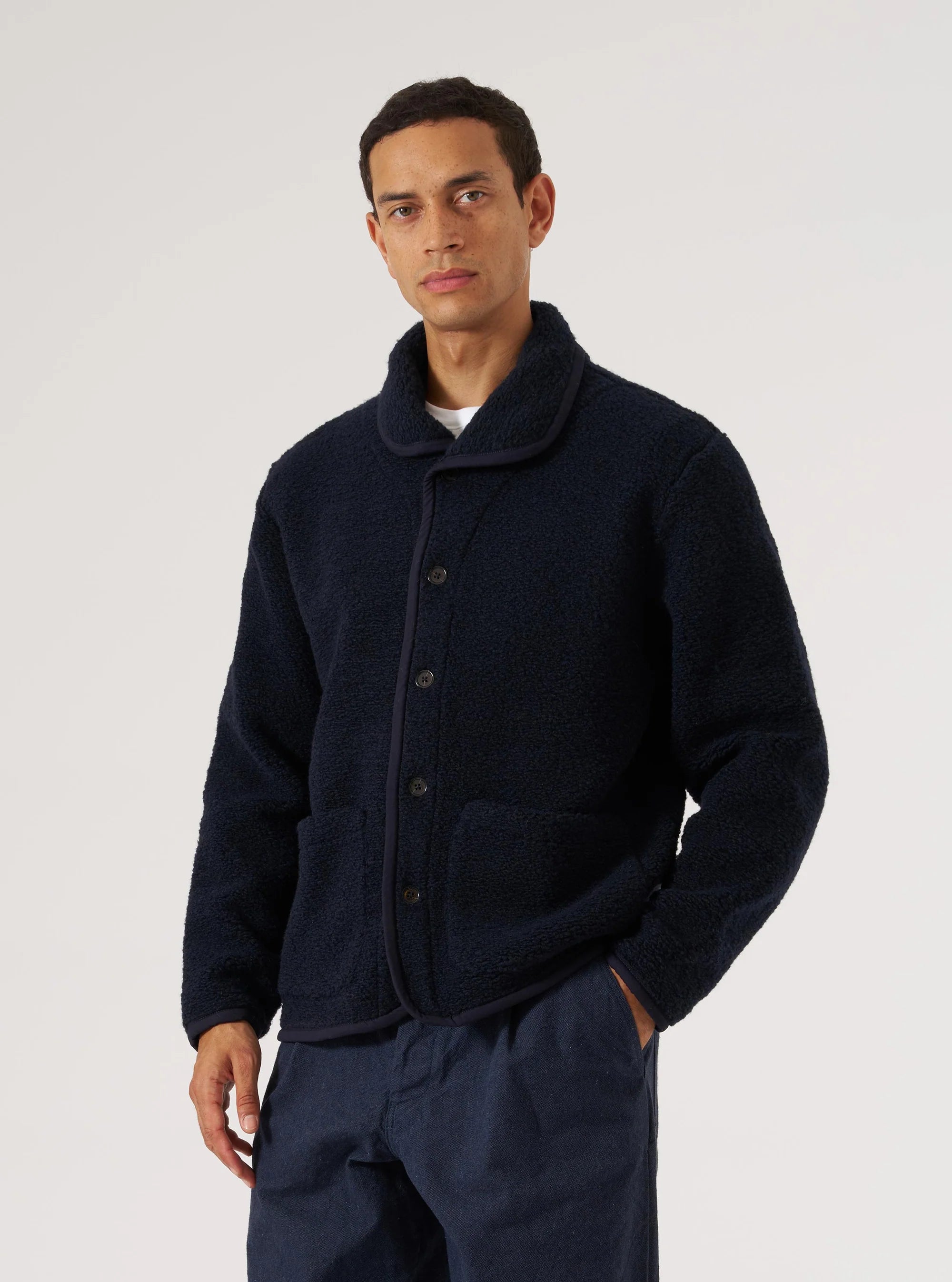 Universal Works Alvar Fleece Lancaster Jacket