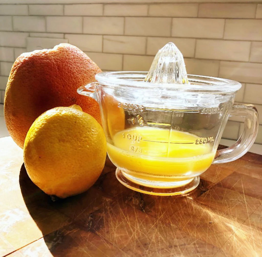 Glass Citrus Juicer and Measuring Jug