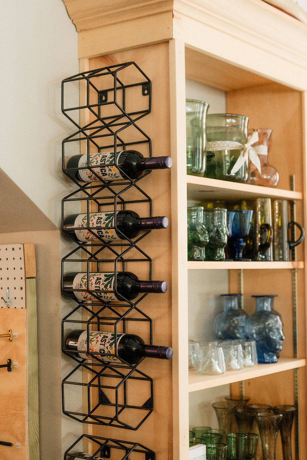 Iron Wine Rack