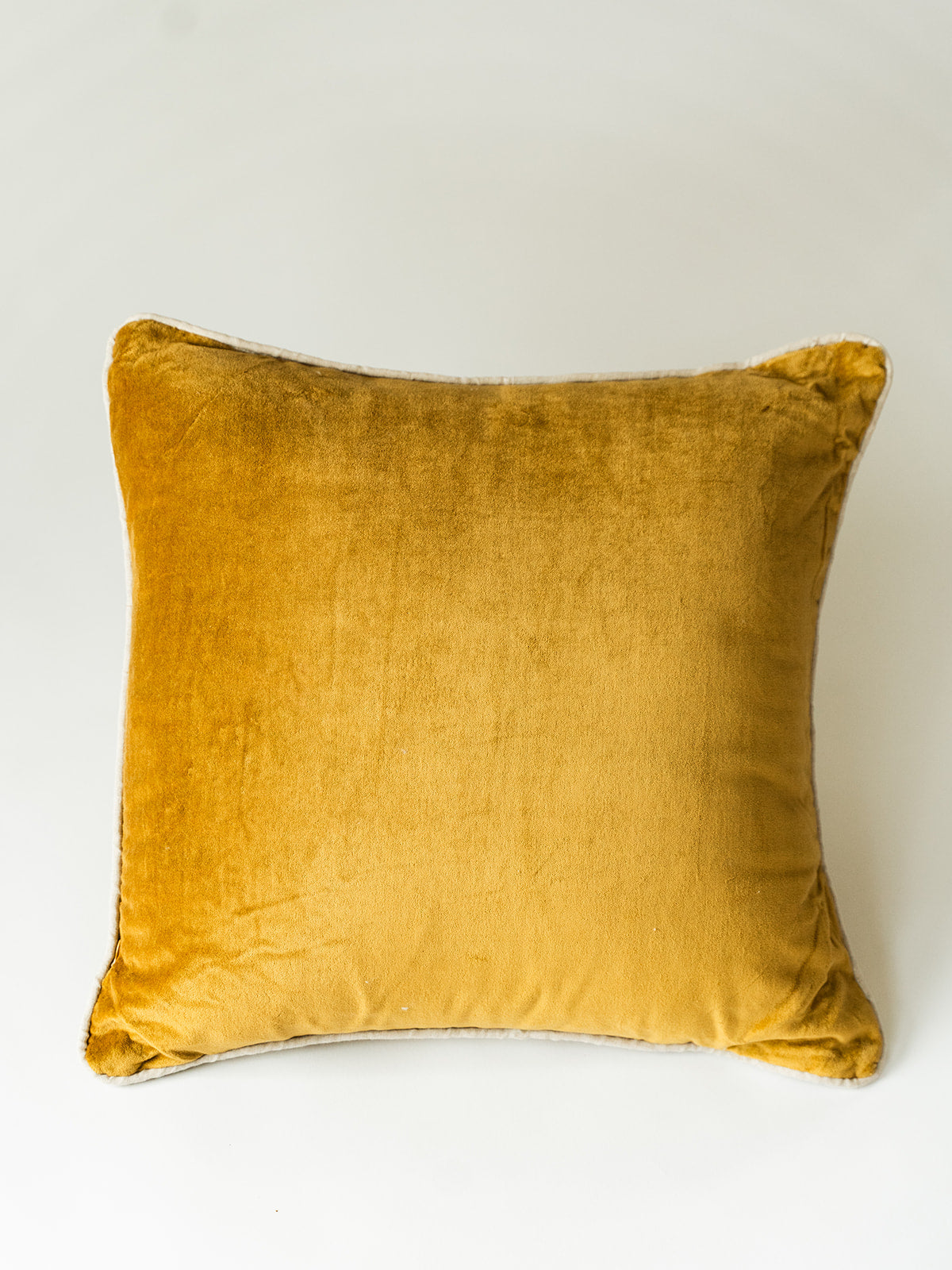 Velvet Linen Stripe Pillow