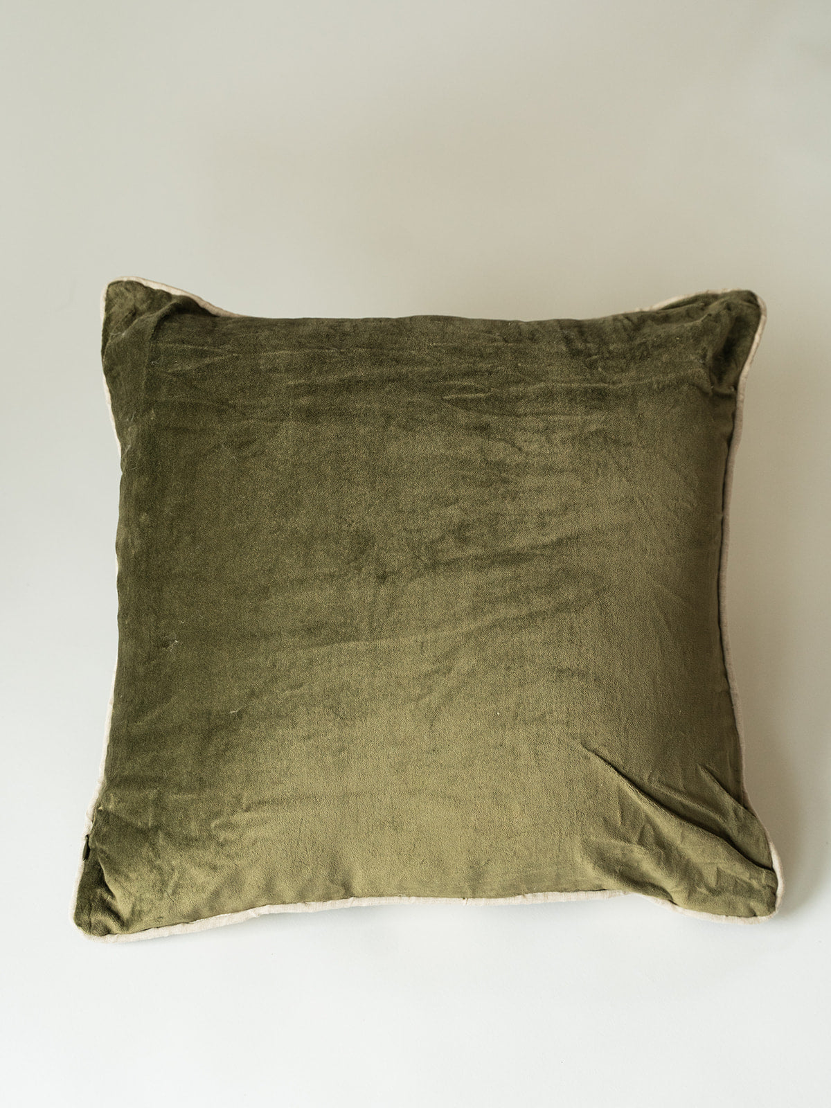 Velvet Linen Stripe Pillow