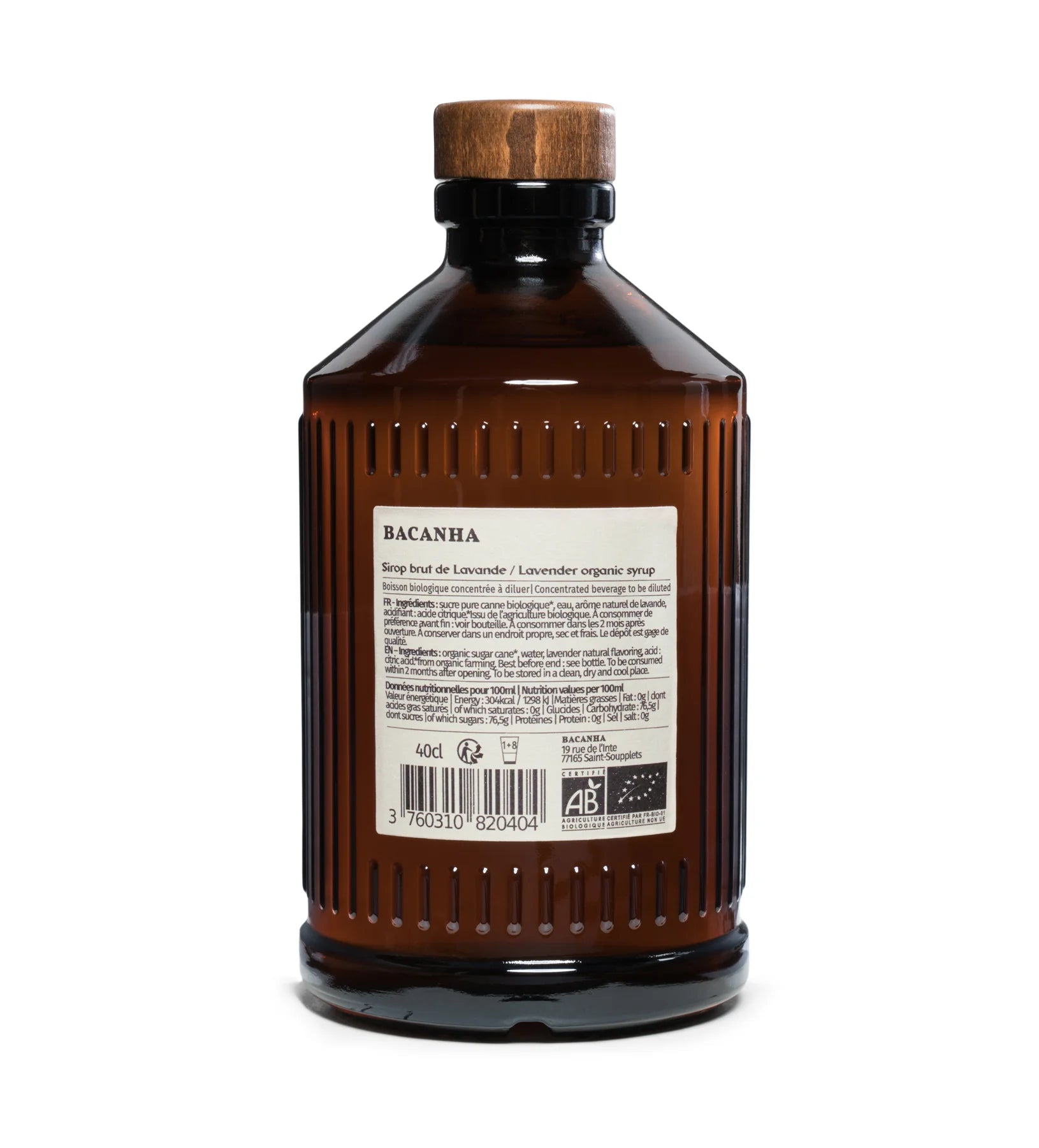 Raw Lavender Syrup - Organic - 400ml