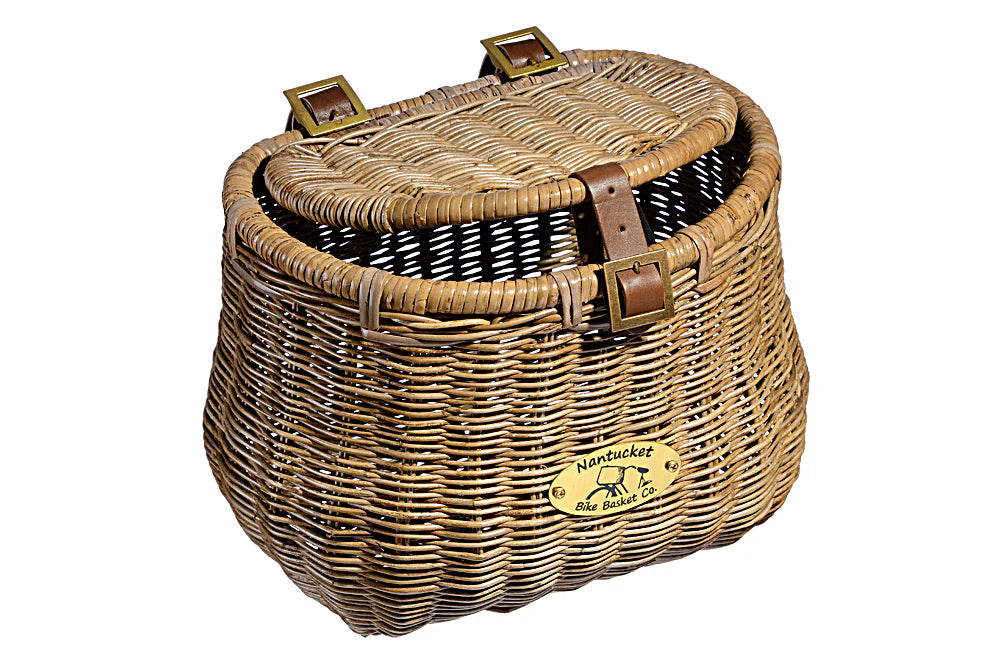 Madaket Creel Bike Basket w/ Lid
