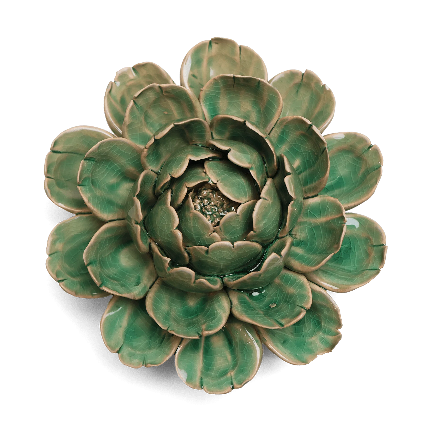 Ceramic Flower Wall Art - Mofo Flower Mint