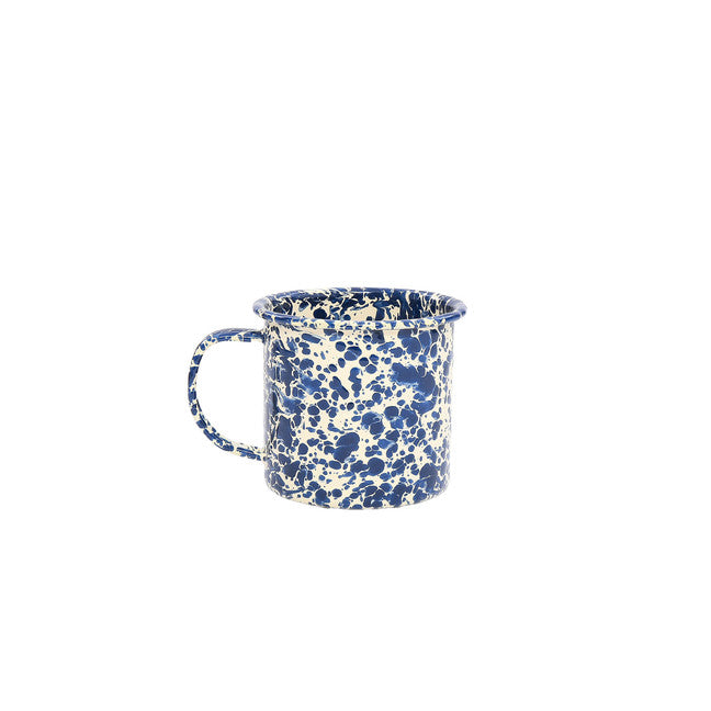 Splatter Mug - navy and cream