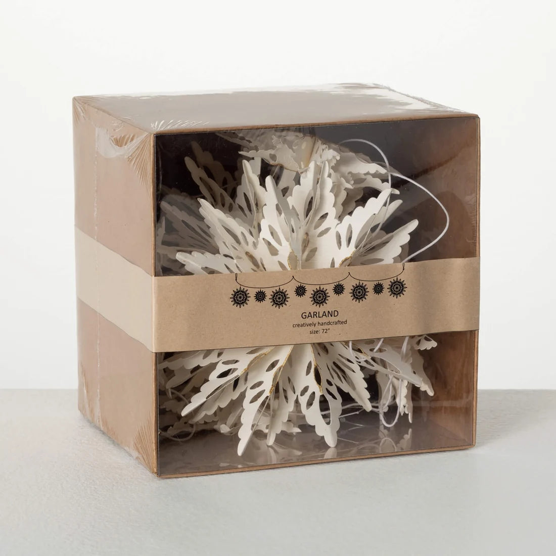 Paper Snowflake Garland