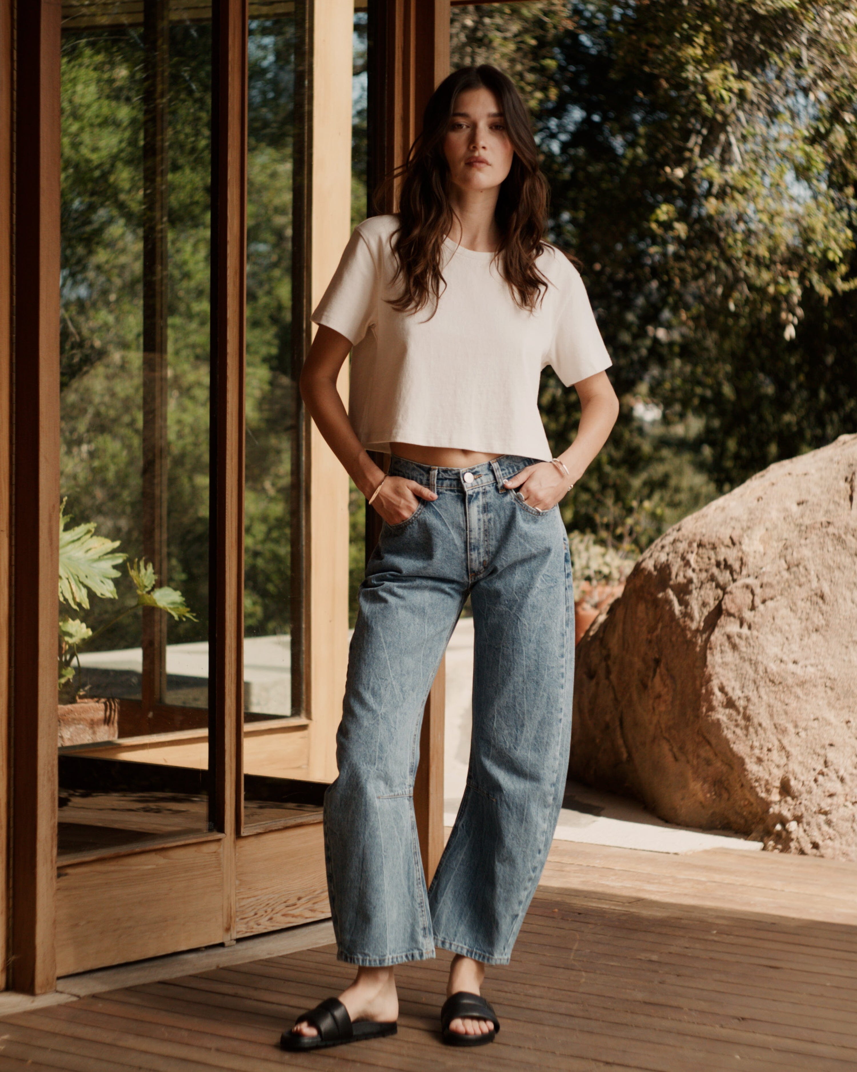 Pilon Wide Jean - Women's