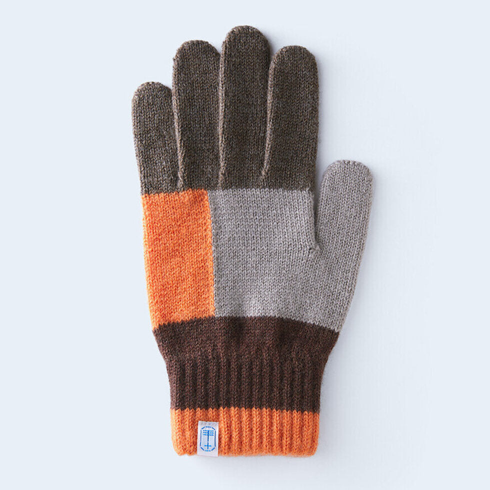 100% Wool Gloves - 'Playcolor'