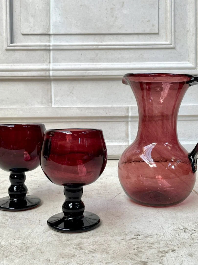 Red Wine Glass Framboise