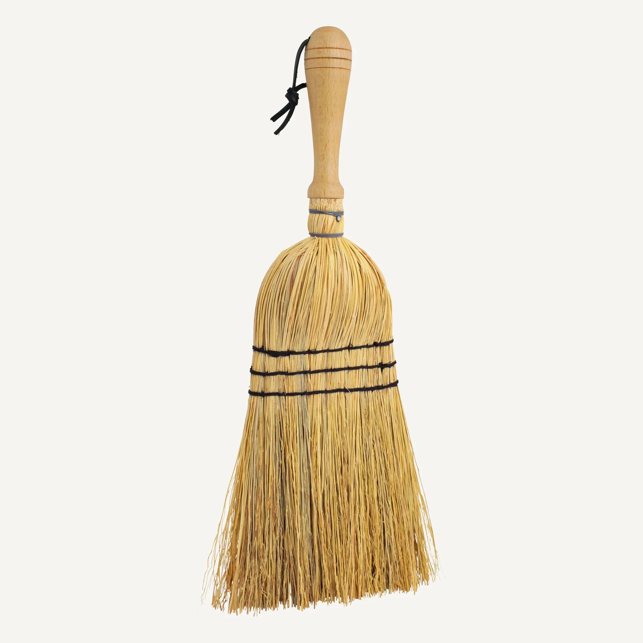 Rice Straw Hand Brush with Wooden Handle