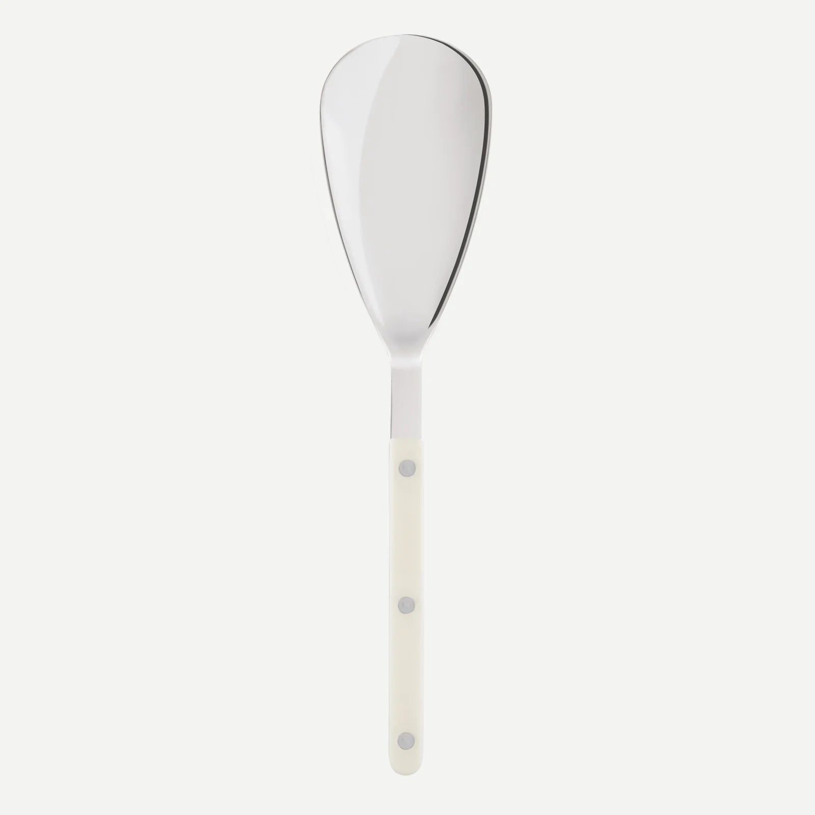 Bistrot Solid Rice Spoon - Ivory